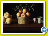 4.2.2-07 Zurbarán-Bodegón con limones, naranjas y taza (1633) Los Ángeles, EEUU